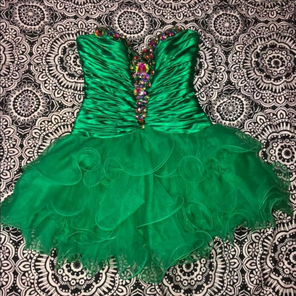 Green Prom/ Formal dress